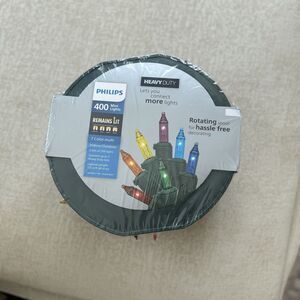 Philips Heavy Duty 400 Bulbs Multi Color Lights Indoor Outdoor 132ft